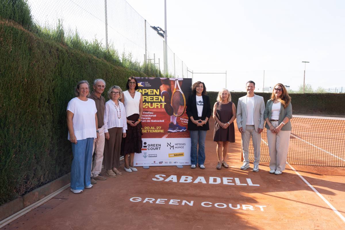Torna l'Open Greencourt Masculí, a les portes que Sabadell es converteixi en la Capital del Tennis Català 