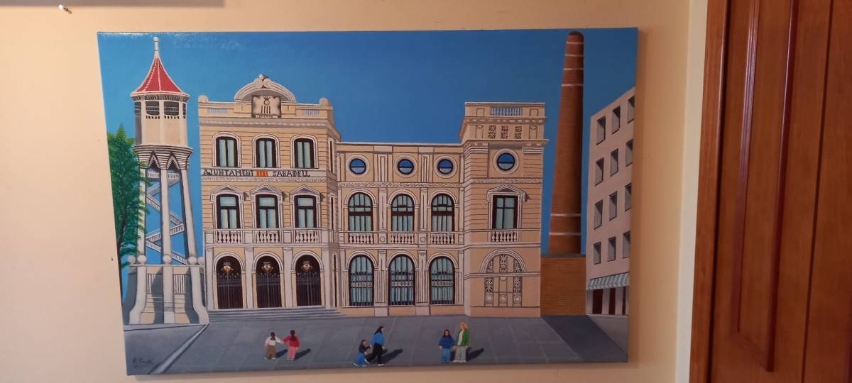 El quadre de Casimiro Sevilla que ja és patrimoni municipal de Sabadell