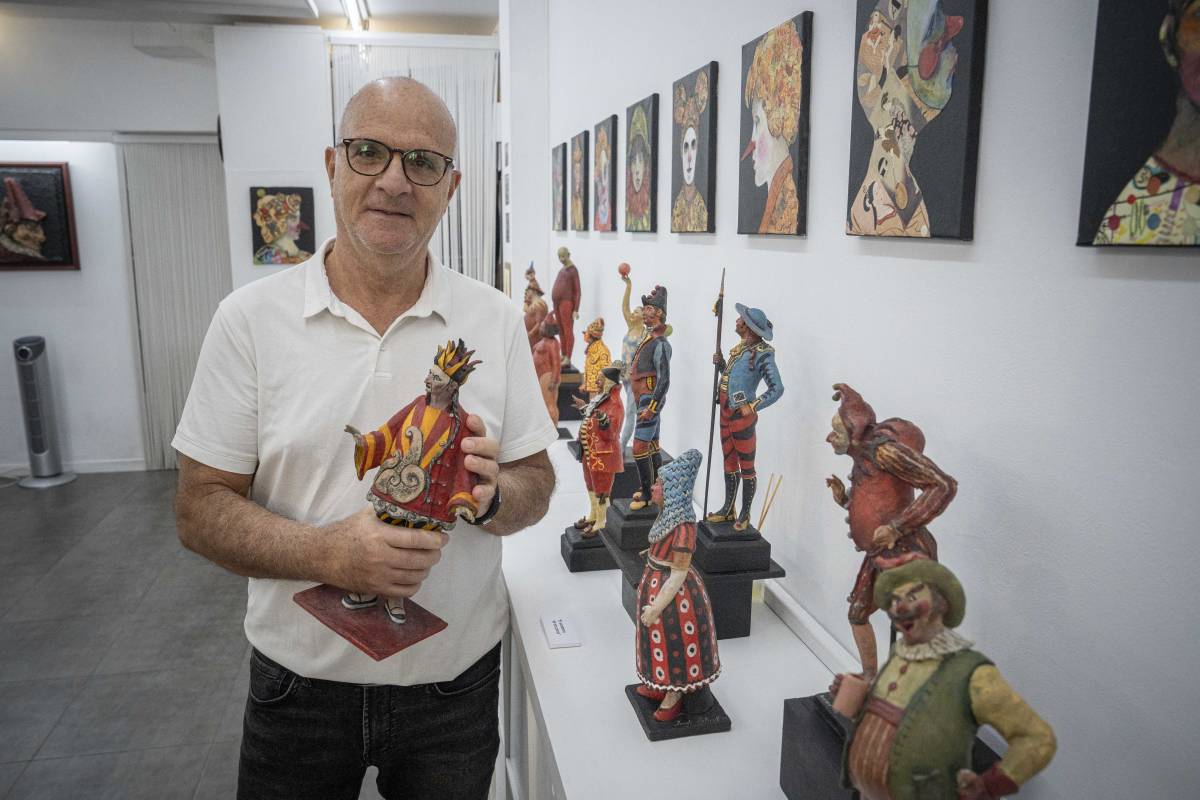 L`artista, a l`exposició - Nebridi Aróztegui L`artista, a l`exposició