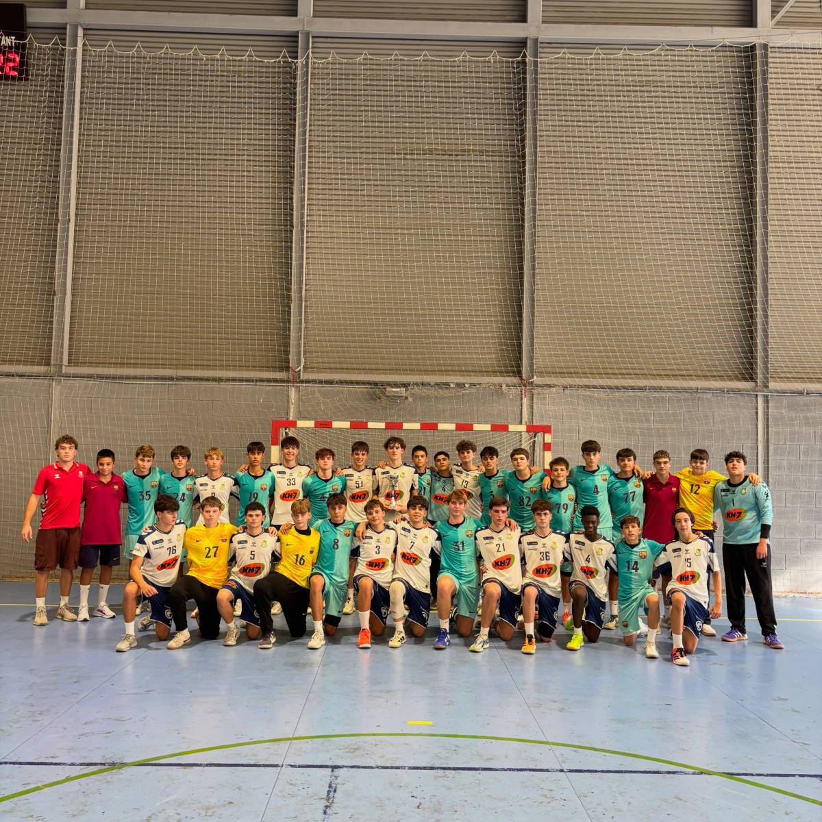 Exitosa desena edició del torneig formatiu de l'Handbol Ègara