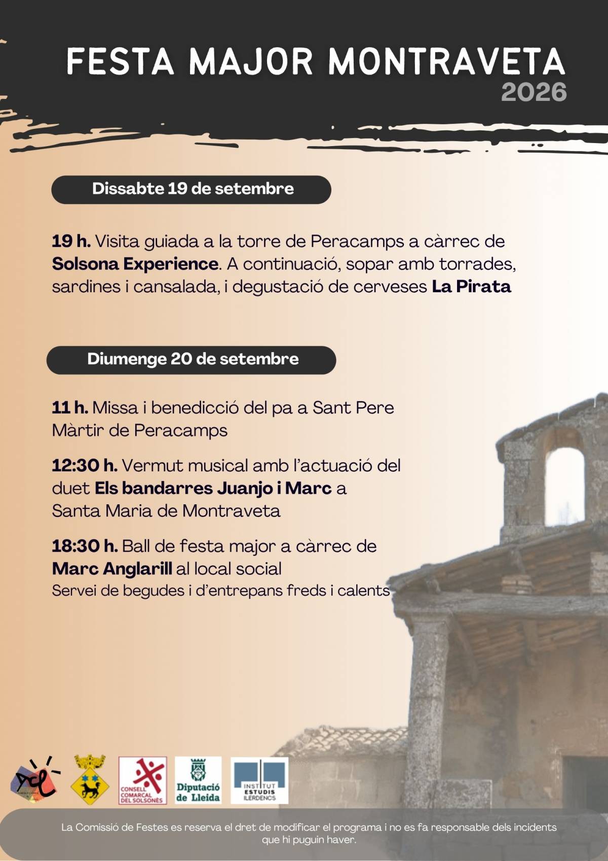 Cartell FM Montraveta - Cartell FM Montraveta