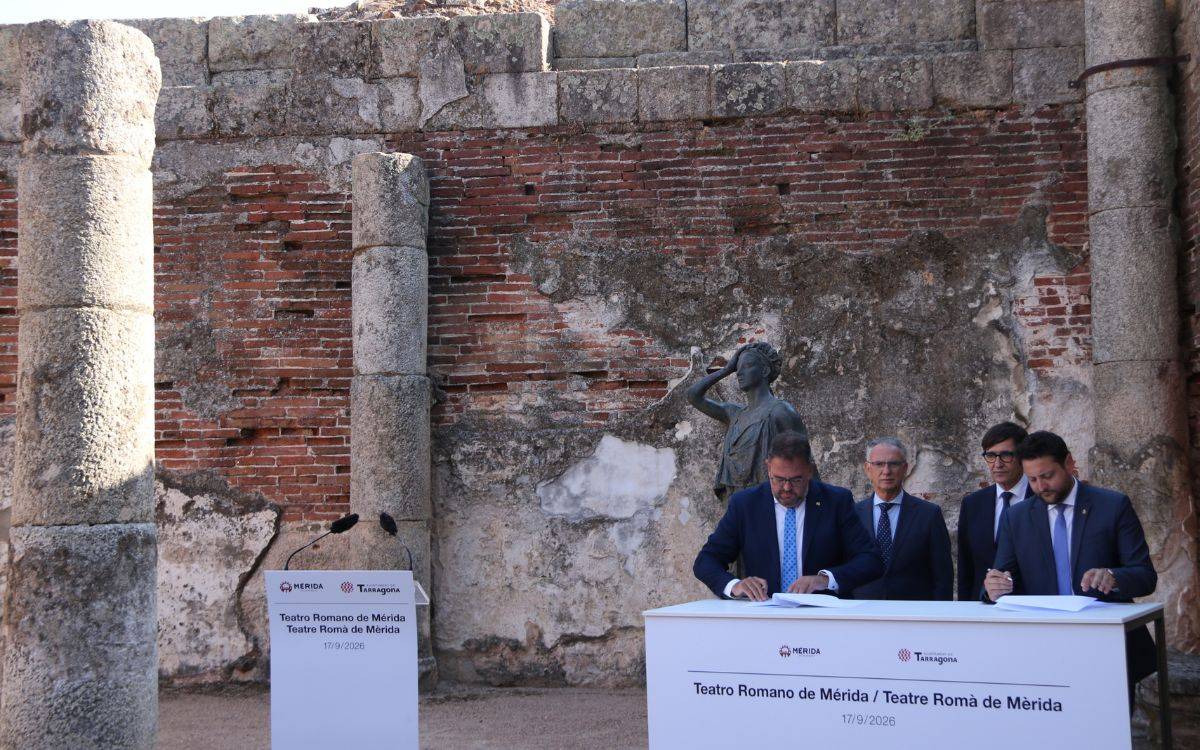 Tarragona i Mèrida impulsen una estratègia conjunta per impulsar la projecció del patrimoni romà
