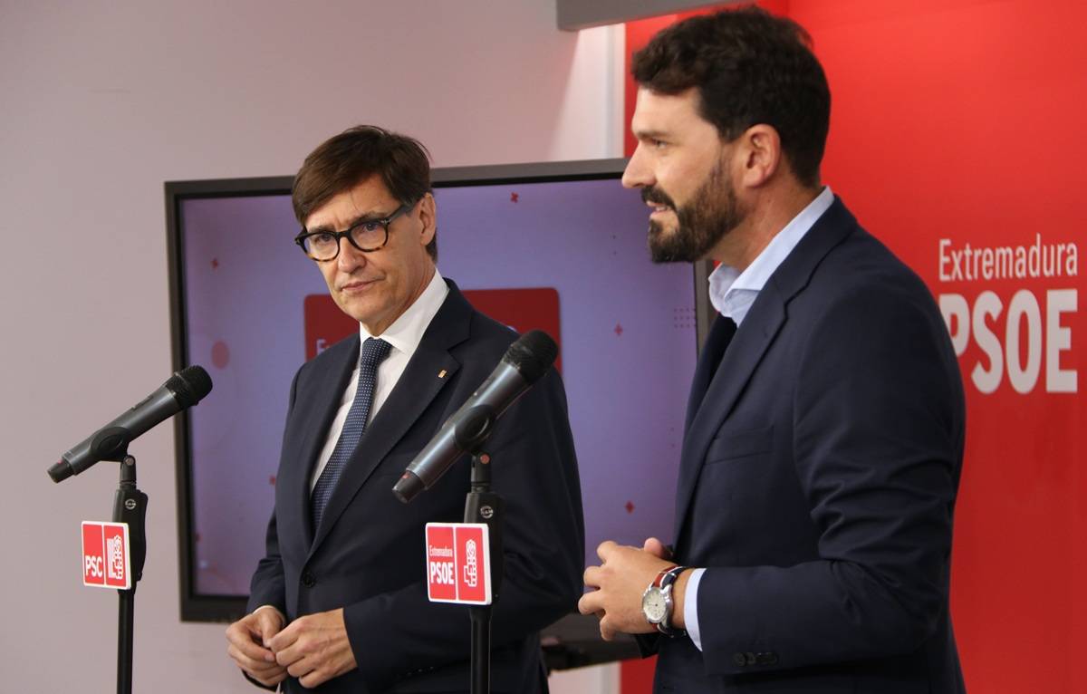 Illa escolta els peròs del PSOE extremeny al nou finançament