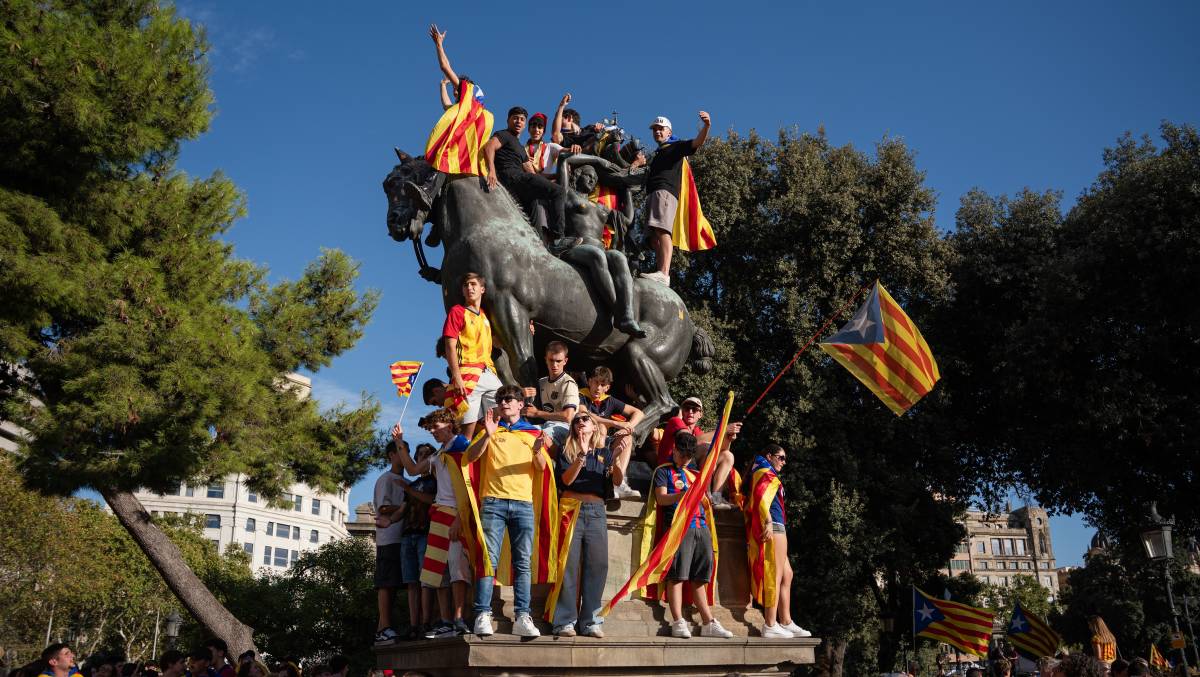 Els nens del procés tornen als carrers: «És el nostre moment, s'ha acabat el pessimisme»