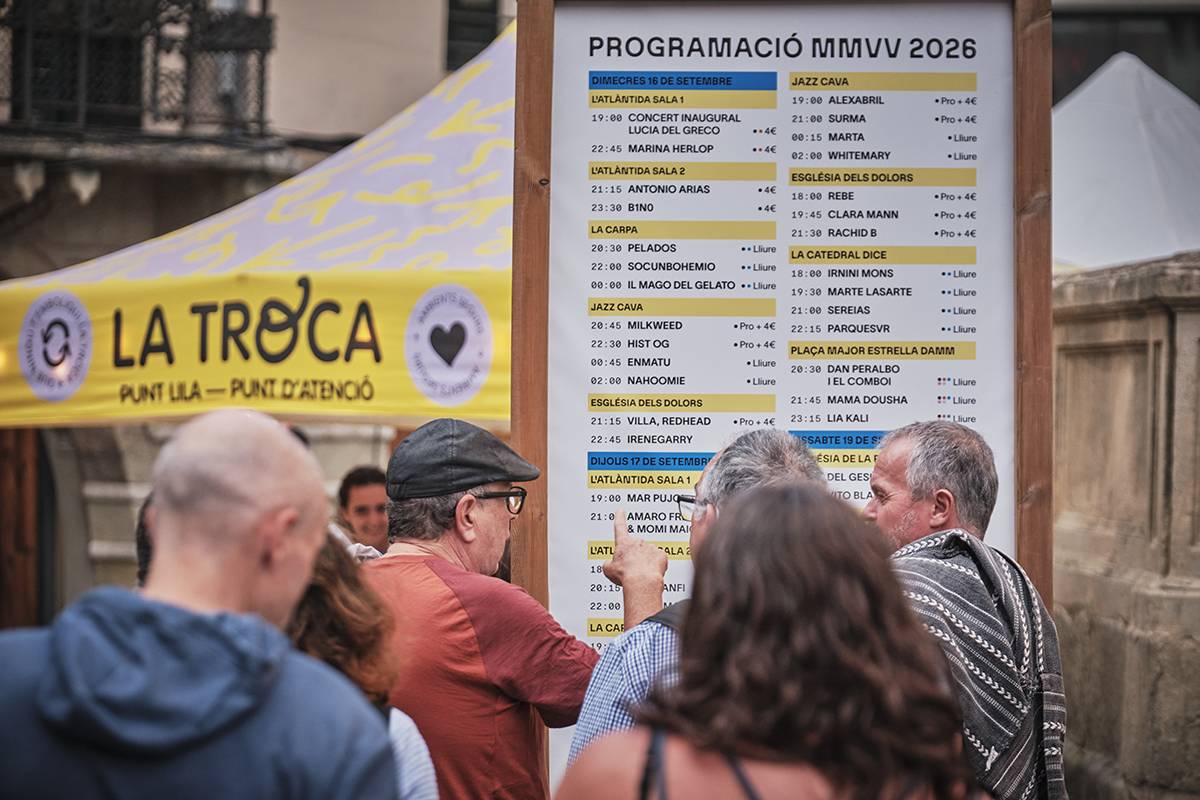 Mercat de Música Viva de Vic 2026. - Oriol Clavera Mercat de Música Viva de Vic 2026.