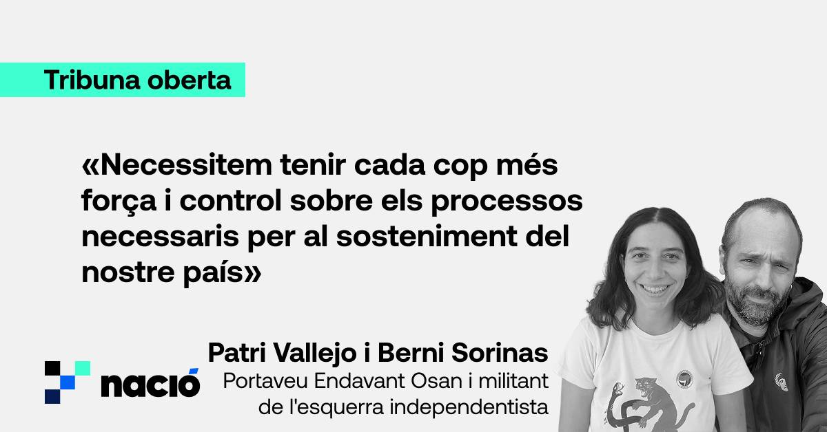 Organitzem l’optimisme per sortir a guanyar