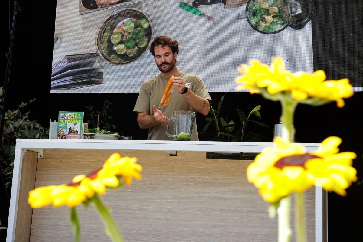 La gastronomia ha tingut una rellevància addicional al Vegan Fest de Terrassa - Lluís Clotet La gastronomia ha tingut una rellevància addicional al Vegan Fest de Terrassa