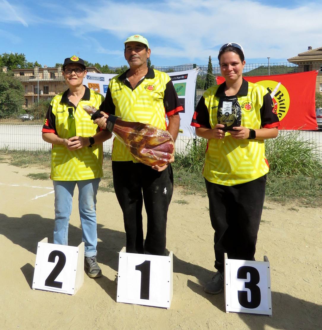 El IV Obert de Bitlles de Solsona destaca amb triomfs de Dolors Vilà i José Ruiz 