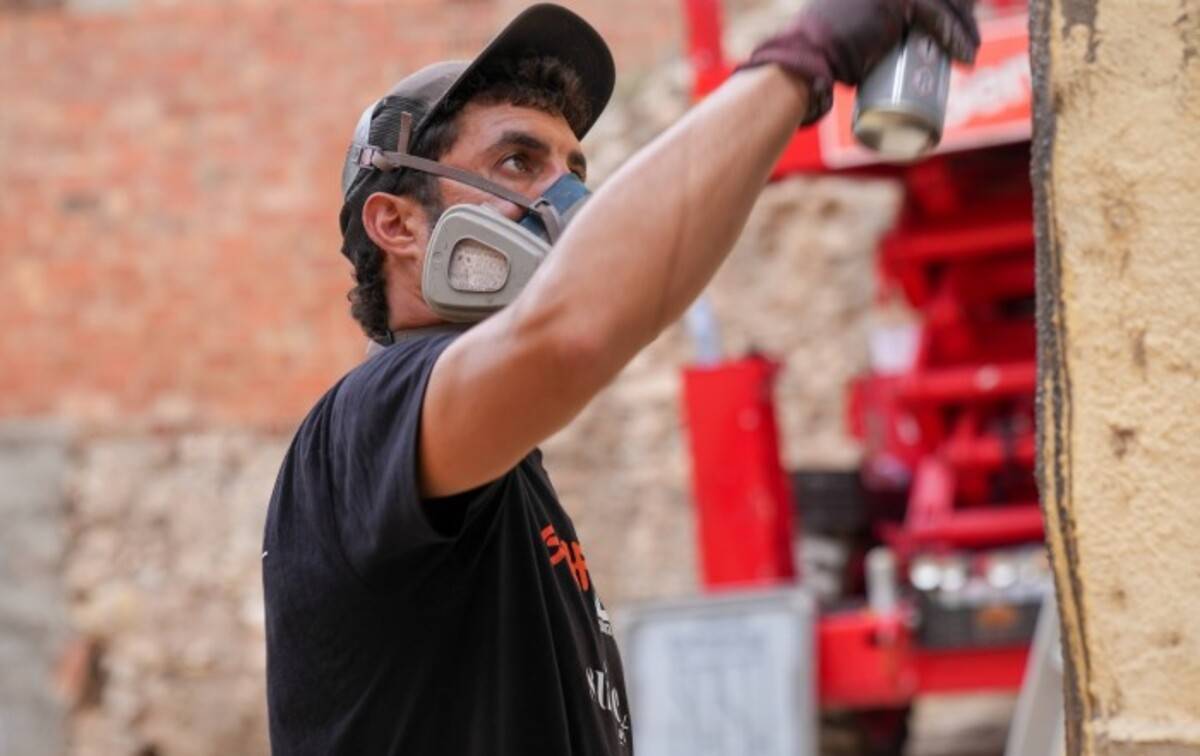 Móra d’Ebre ampliarà la seua ruta d’art urbà amb dos nous murals del Grafftech Fest