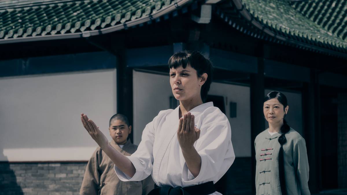 La intèrpret de Terrassa, a "Karateka" - Lander Larrañaga/Atresmedia La intèrpret de Terrassa, a "Karateka"