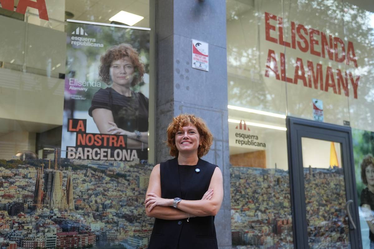 Alamany estrena la seu de campanya d'ERC a Barcelona i reclama un pla per reobrir Collserola