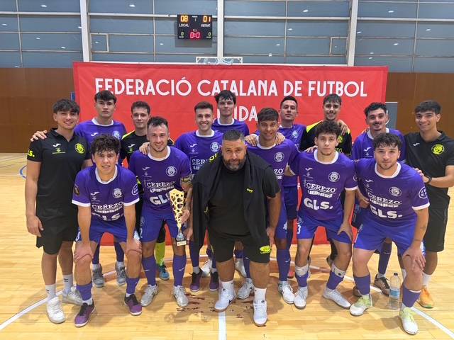 La final Sènior masculina ha tingut com a equip destacat el Cerezo Futsal Lleida - FCF La final Sènior masculina ha tingut com a equip destacat el Cerezo Futsal Lleida