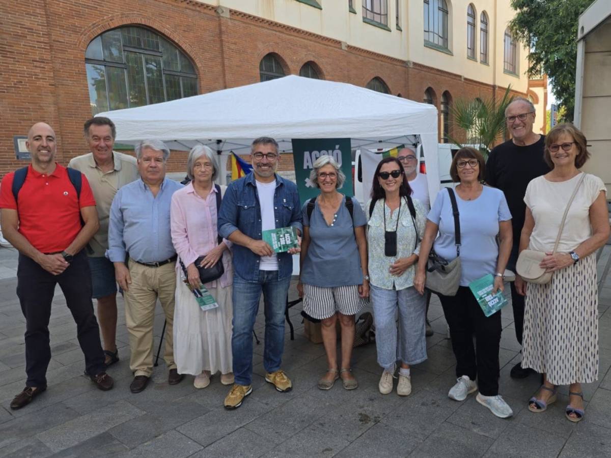 Acció per Sabadell presenta el seu projecte de coalició als carrers de la ciutat