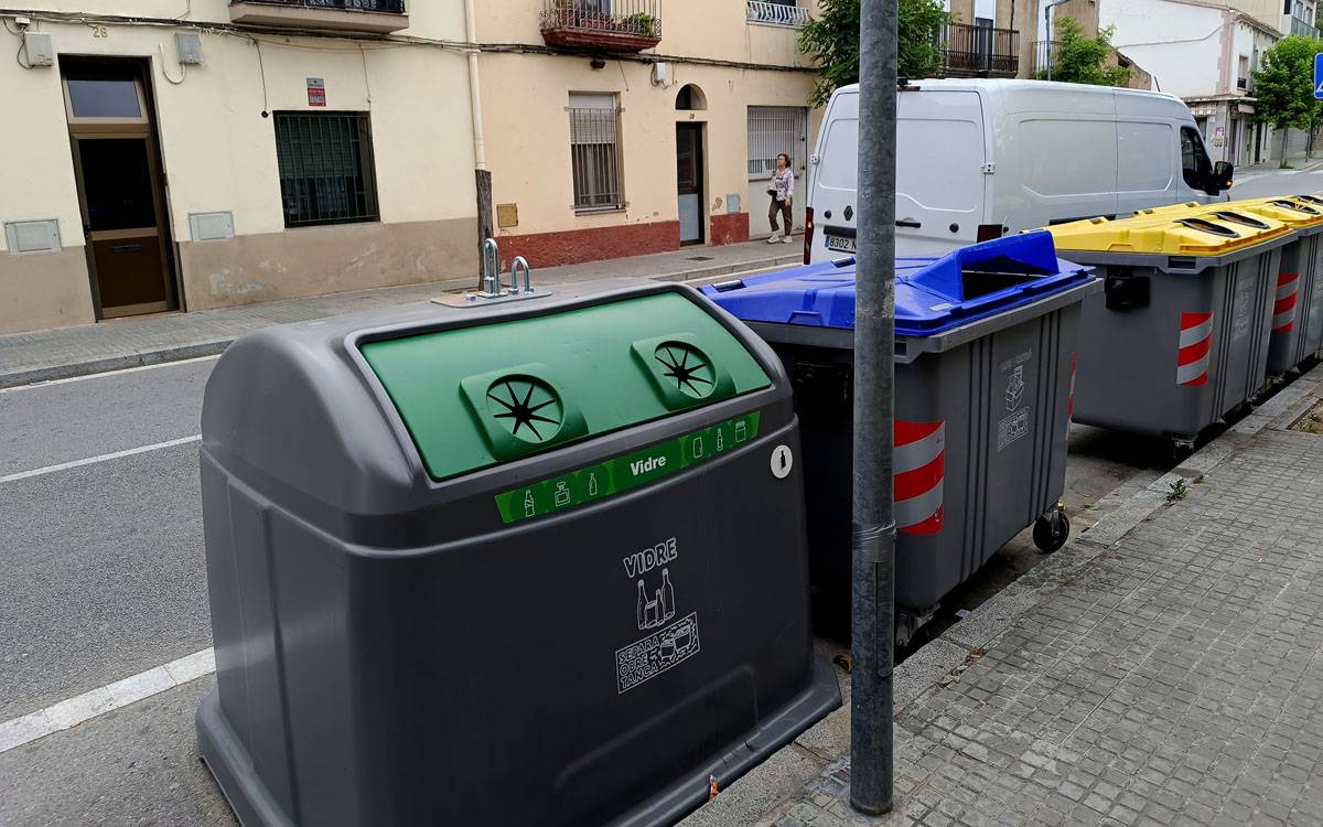 Castellbell i el Vilar gairebé quadruplica el reciclatge amb els contenidors d'accés restringit