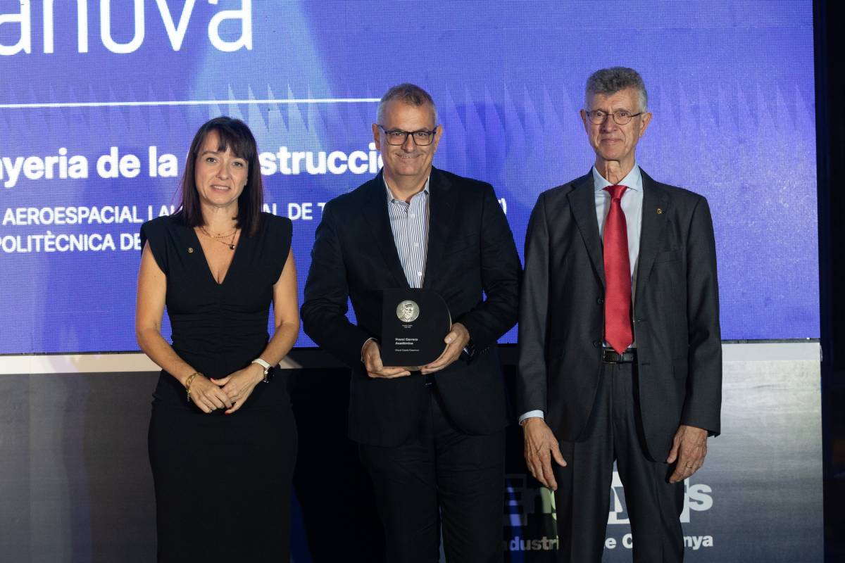 L’Eseiaat suma tres reconeixements als Premis Diada dels Enginyers Industrials