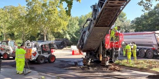 Afectacions a la xarxa viària de Castellar per les obres de reasfaltatge: què implica en el trànsit?
