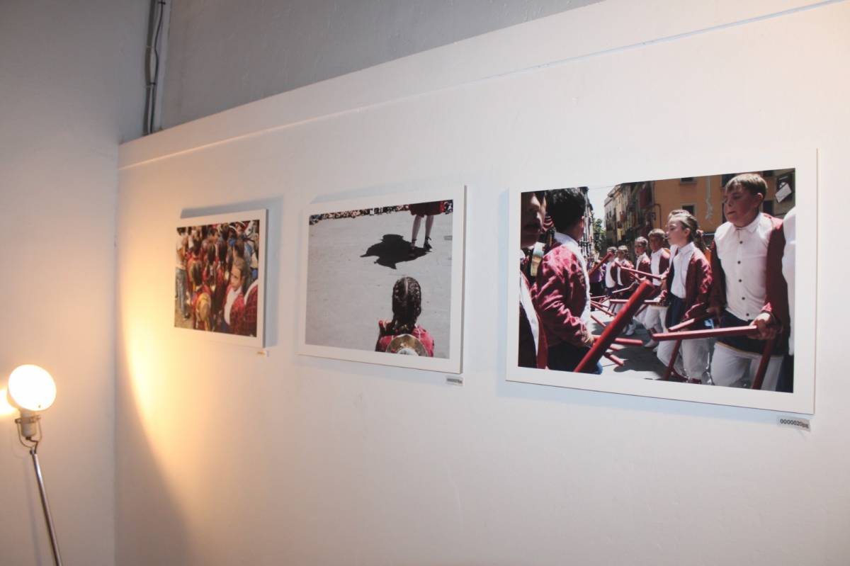 Detall de l'exposició de l'Eloi Falp - Ramon Estany 