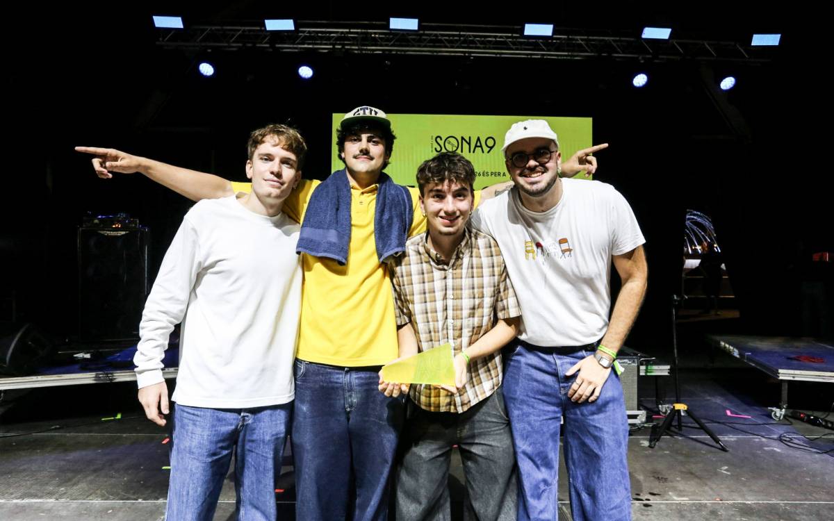 El grup d'Osona Pla Moguda, guanyador del concurs Sona9 2026