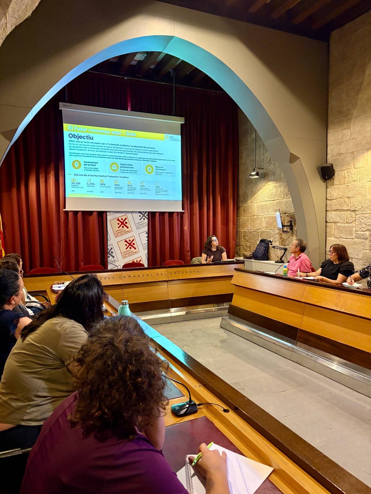 La informació sobre el mercat laboral del Solsonès i Cardona, a l’abast dels professionals d’orientació