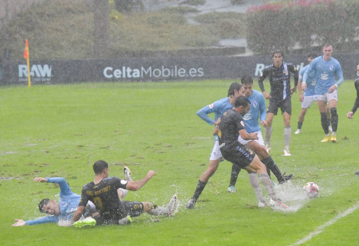 La pluja va ser protagonista en l`únic Fortuna - CES - LL.F. La pluja va ser protagonista en l`únic Fortuna - CES