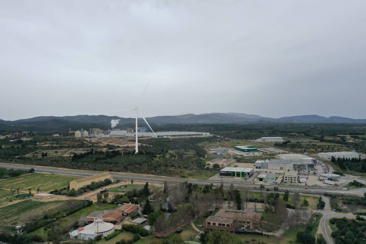 L'aerogenerador tindrà una potència de 7 MW, un rècord a Catalunya - Cedida per Normawind