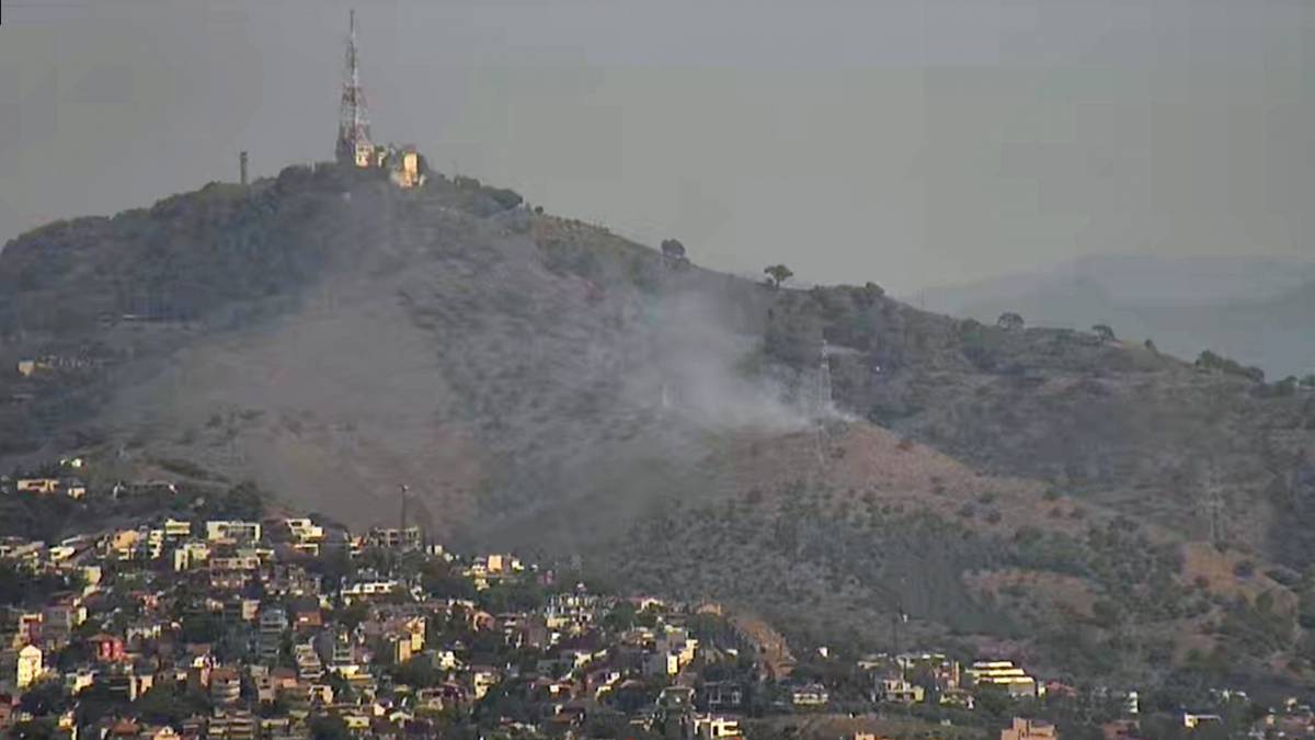 Controlat el segon incendi de vegetació a Collserola en un mes