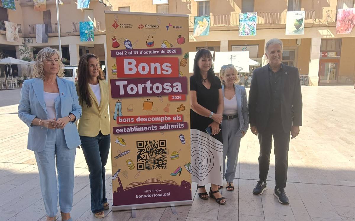 Els Bons Tortosa tornen el 2 d’octubre amb 200.000 euros per dinamitzar el comerç local