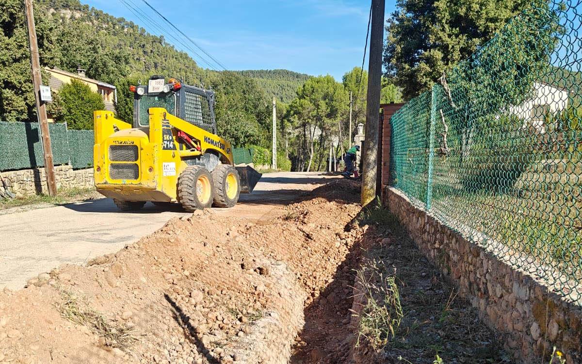 Castellbell i el Vilar inicia la renovació de la xarxa municipal d'abastament d'aigua