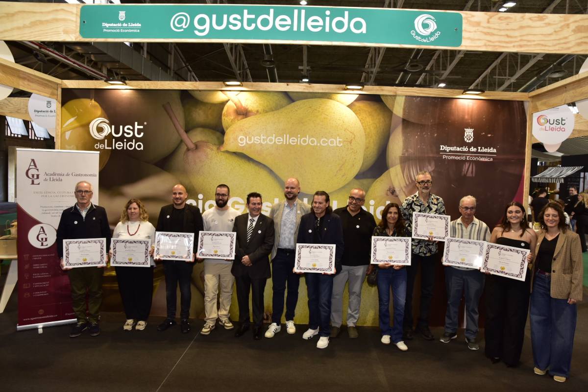 El restaurant Mare de la Font de Solsona rep el reconeixement de l’Acadèmia de Gastronomia de Lleida 