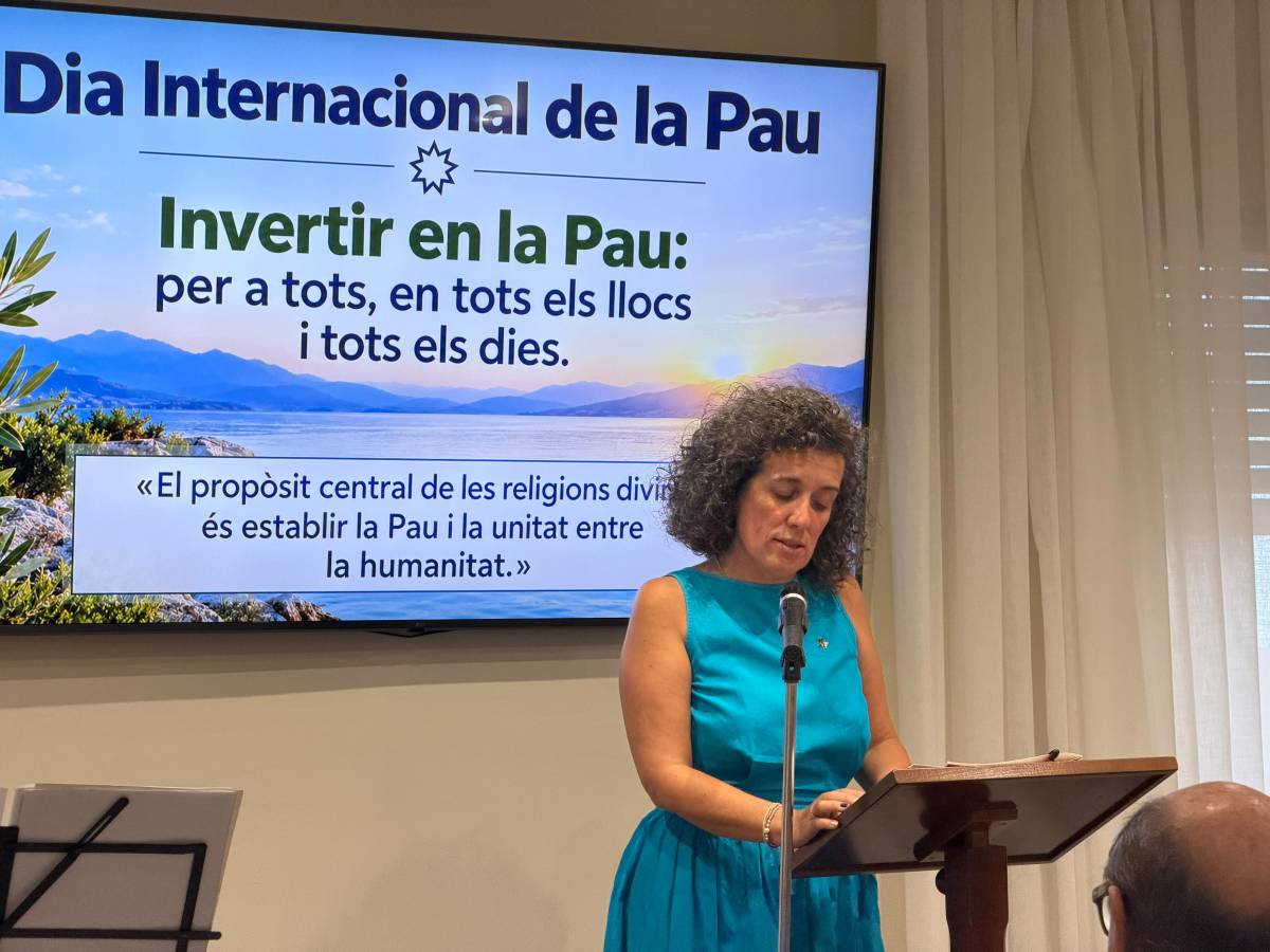 Trobada a Terrassa per commemorar el Dia Internacional de la Pau