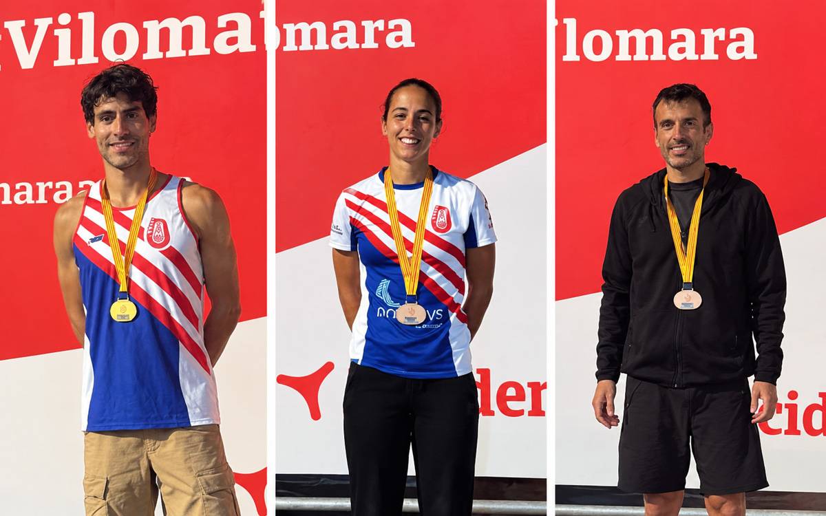 L'Avinent Manresa aconsegueix tres medalles al Campionat de Catalunya màster de Trail