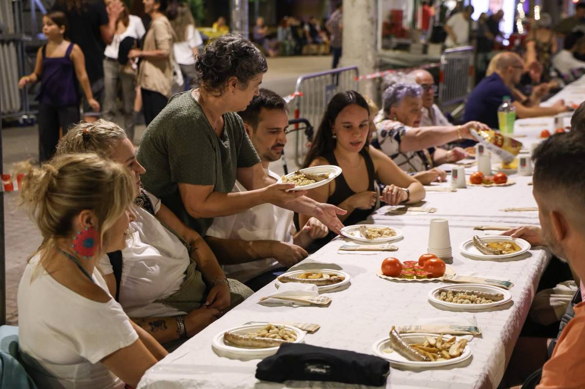 Sopar popular de la Festa Major de l'Eixample - VÍCTOR CASTILLO