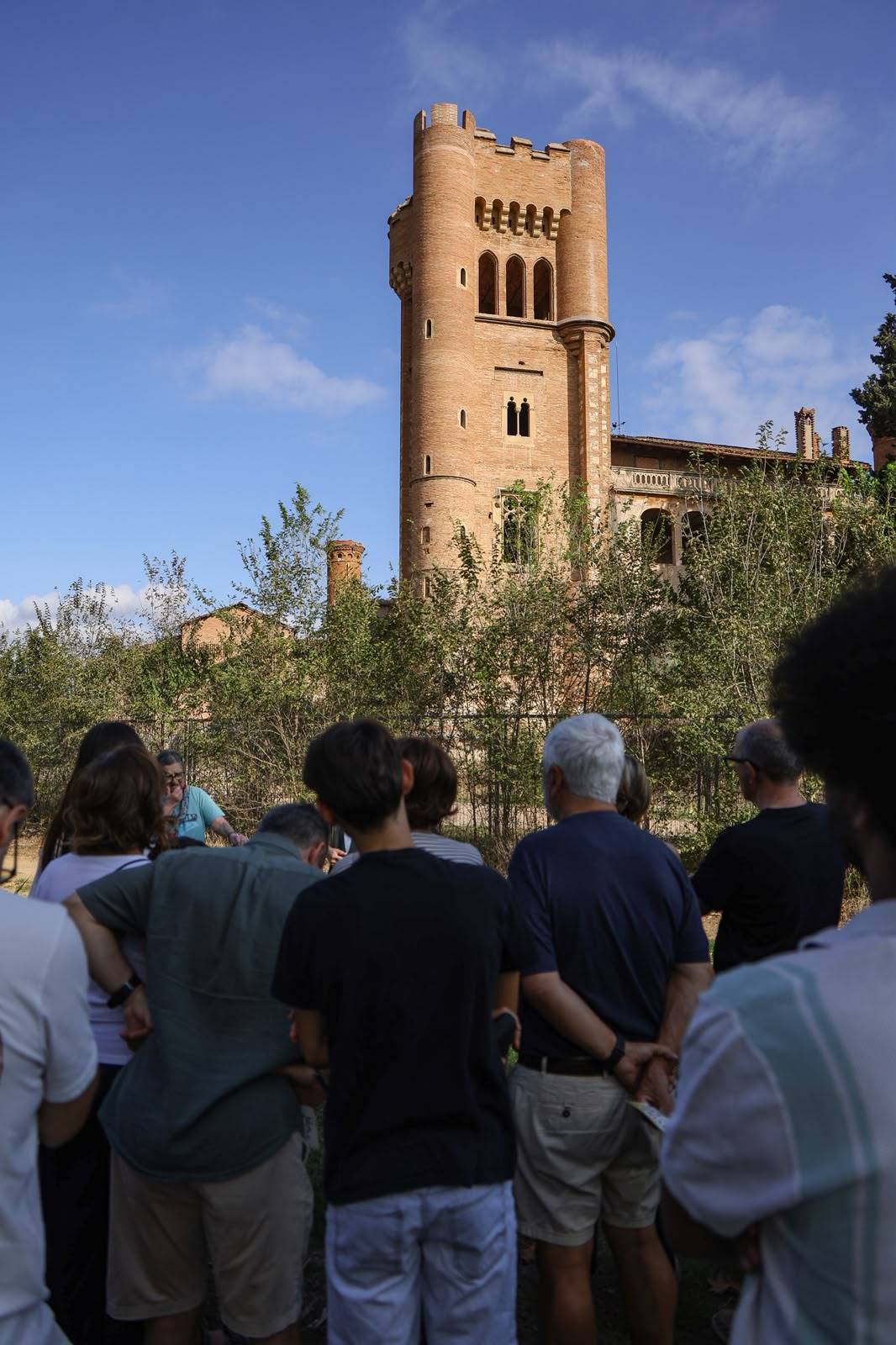 Visita guiada a la Torre d'en Feu durant la Festa Major del barri - VÍCTOR CASTILLO