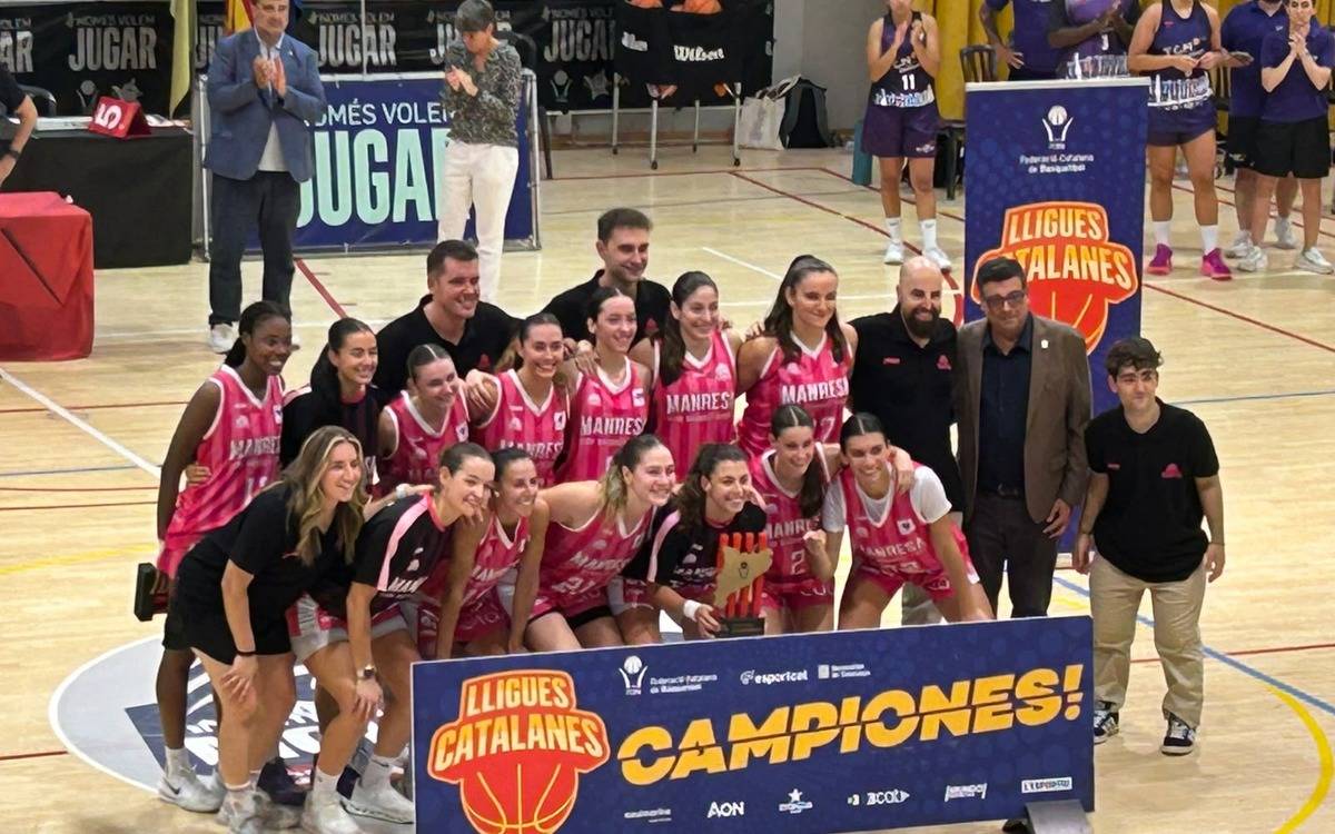 El Manresa CBF conquereix la Lliga Catalana de Lliga Femenina 2 (69-63)