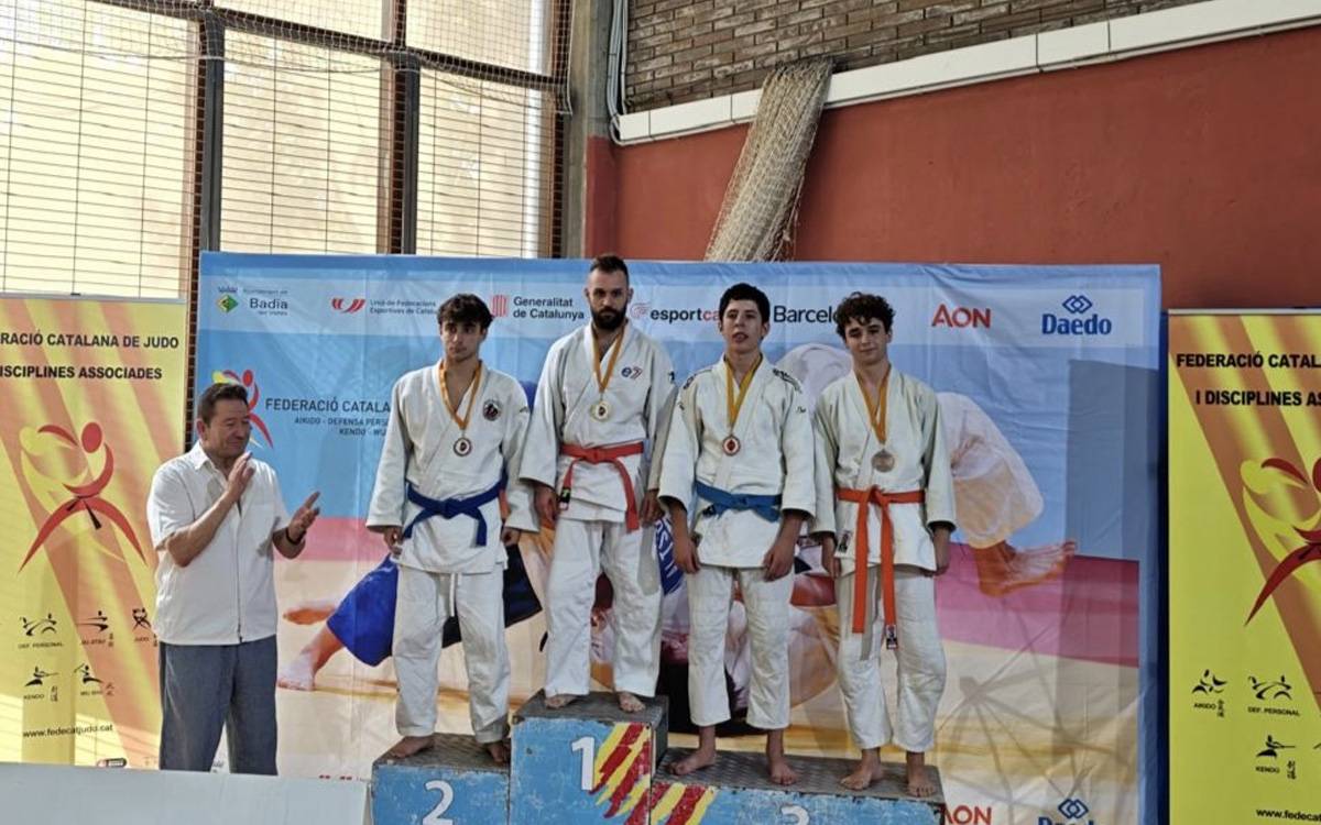 El judo del Bages i el Moianès brilla a la Copa Catalana de Ne Waza amb quatre medalles