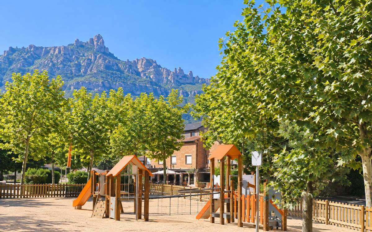 Monistrol estrena el parc de la Batanera i completa la renovació de quatre parcs infantils
