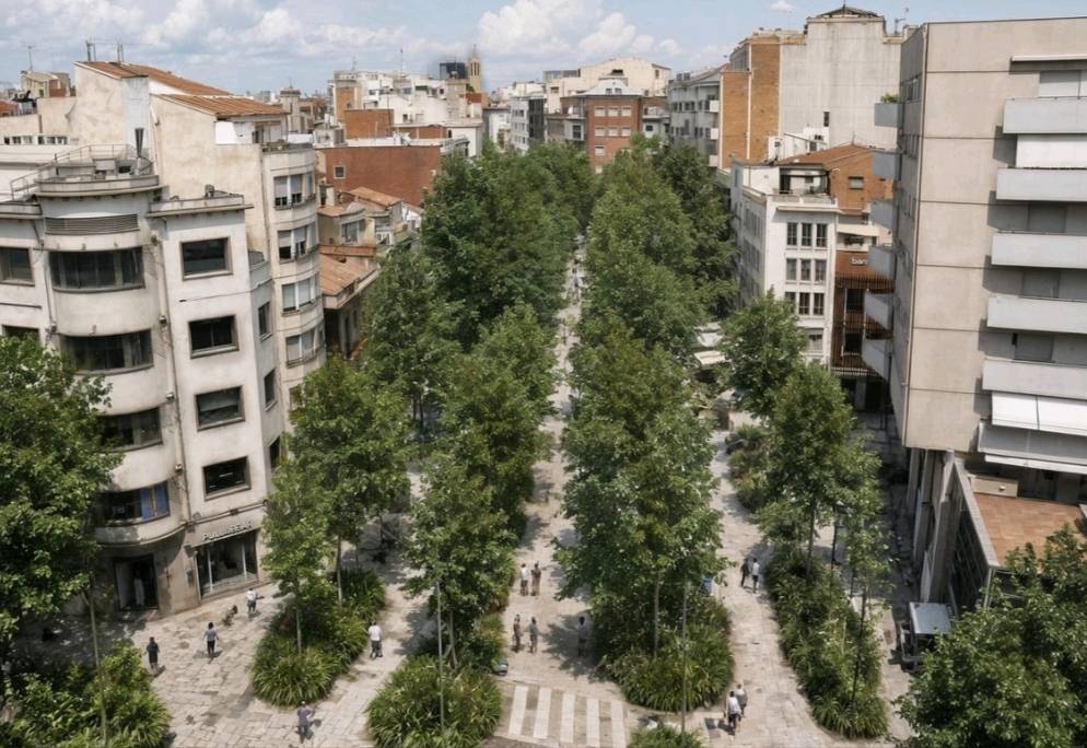 ERC demana aturar la licitació de l'aparcament del portal de Sant Roc per fer-hi el bosc urbà