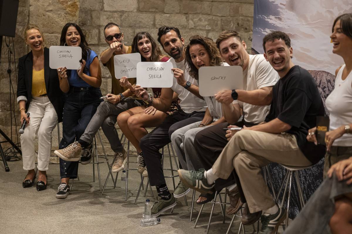 Els concursants de La Travessa: Expedició Ponent juguen a la presentació del Museu Marítim