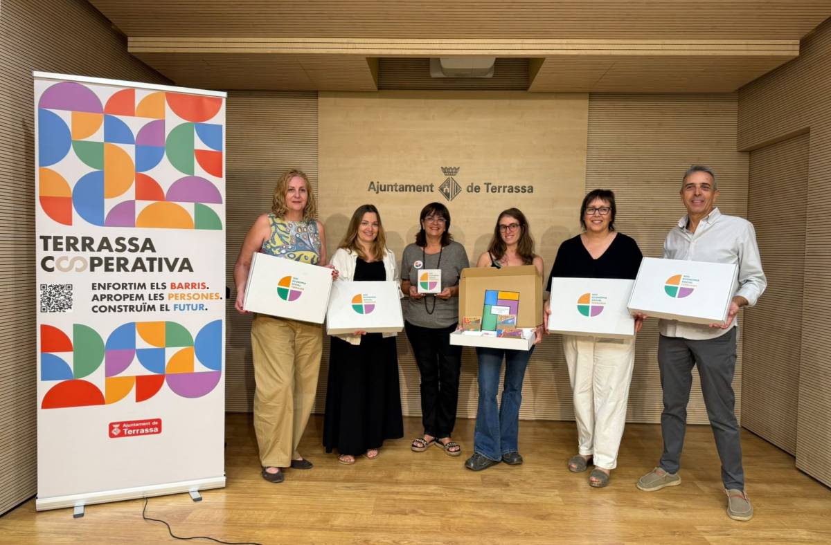 Terrassa impulsa un distintiu per divulgar l’economia social a través d’entitats i empreses