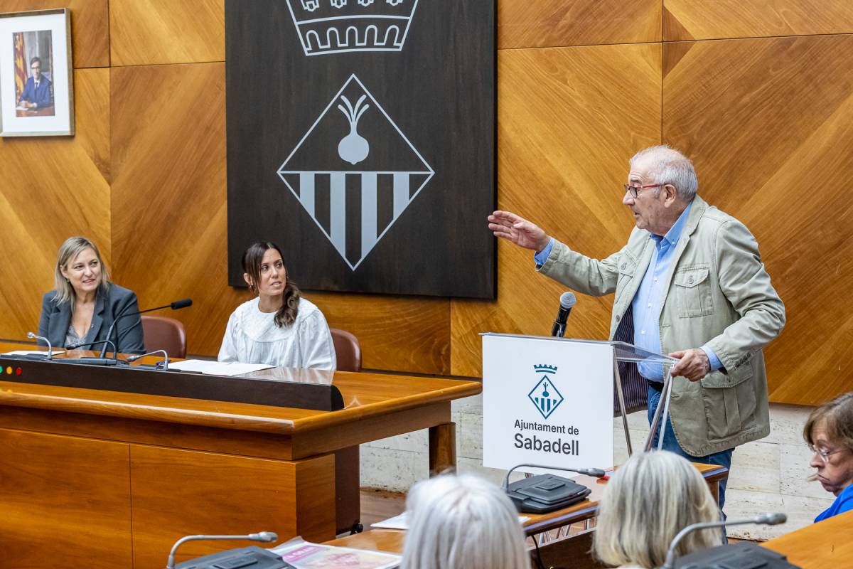 Sabadell s'uneix contra el maltractament a la gent gran en l'inici de la Festa Gran 2026