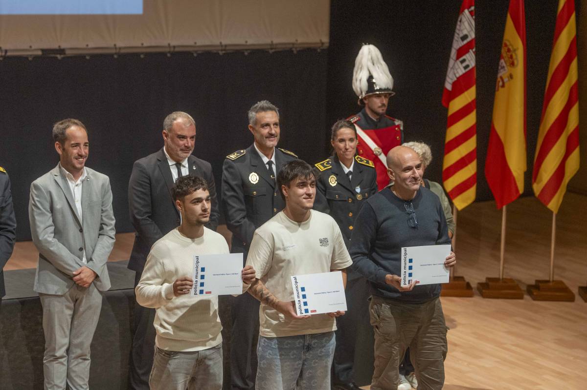 Els tres veïns de Terrassa reconeguts - NEBRIDI ARÓZTEGUI Els tres veïns de Terrassa reconeguts