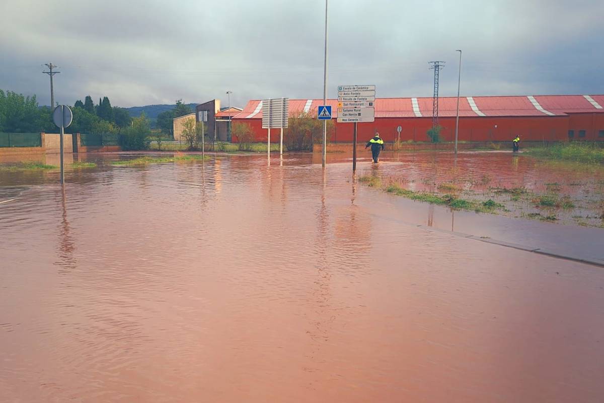 Protecció Civil envia un Es-Alert al Baix Empordà per pluges torrencials
