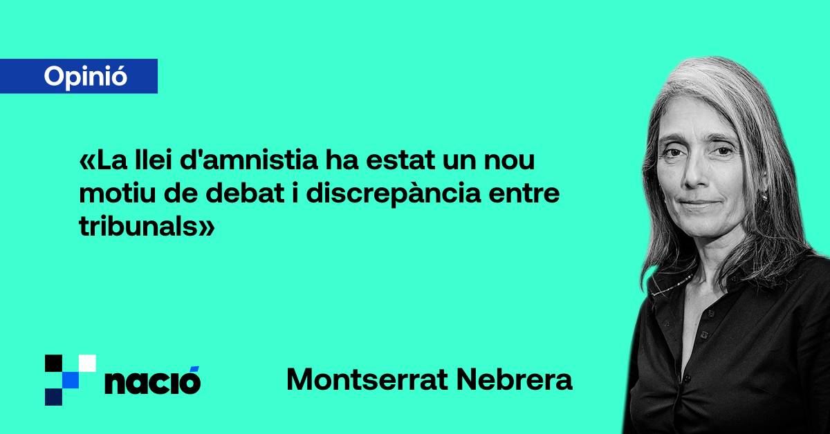 Un altre duel entre tribunals