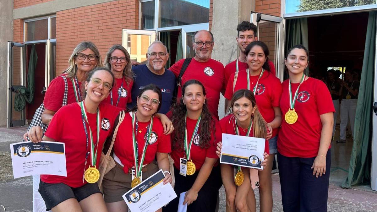 Els residents de Pediatria de Terrassa, subcampions als Jocs de Simulació Pediàtrica