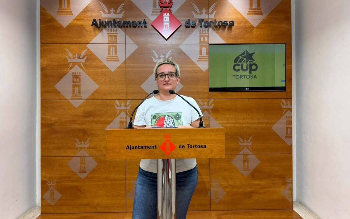 La CUP denuncia que deixar Tortosa fora de les zones tensionades és una contradicció