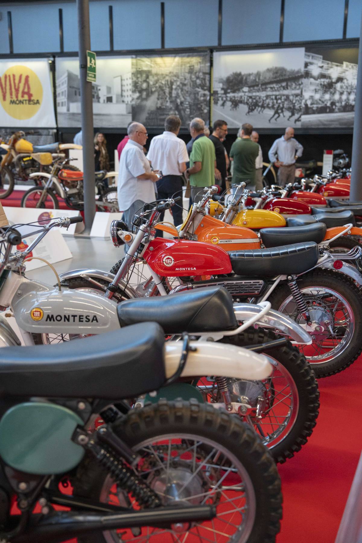 Hi ha exposades fins a 80 motocicletes de la marca barcelonina - Alberto Tallón Hi ha exposades fins a 80 motocicletes de la marca barcelonina