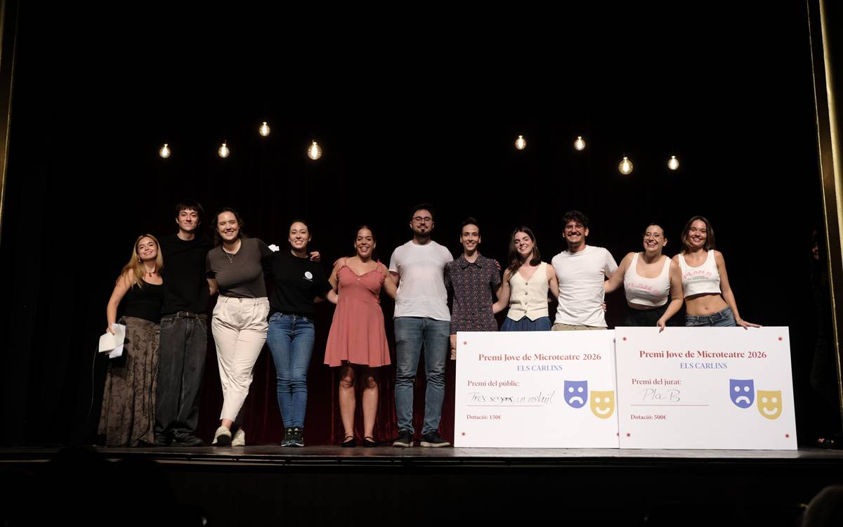 Oceano Valiente guanya amb «Pla B» el Premi Jove de Microteatre d'Els Carlins