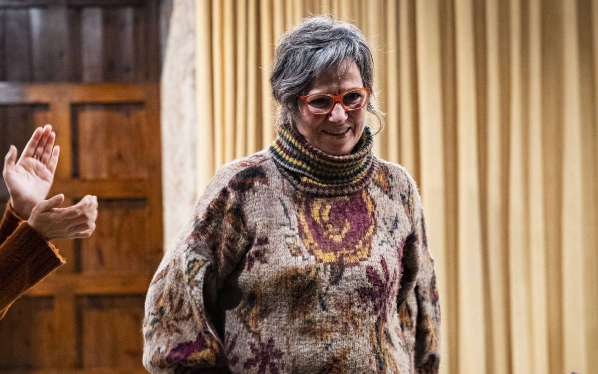 Mor Imma Serra, directora durant quaranta anys de la coral Eswèrtia i docent de música