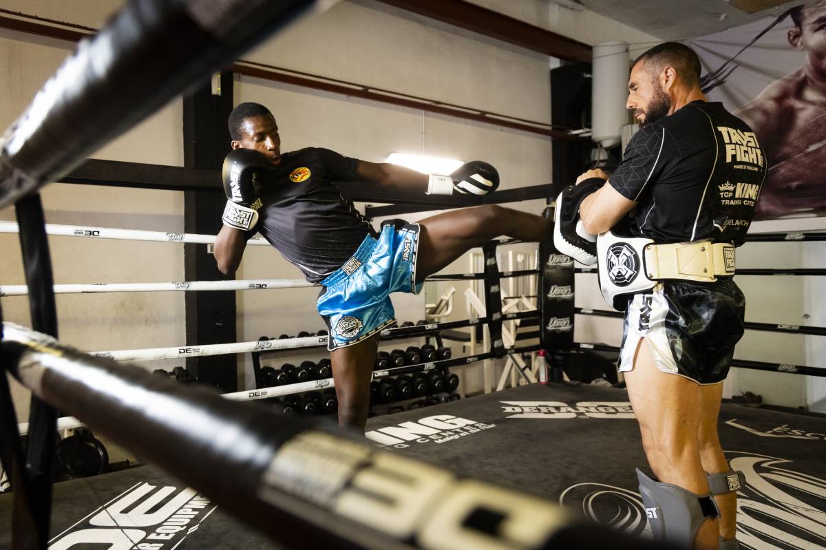 Muhamed Conteh  Alex Baena Top King Training Center - Andreu Adrover