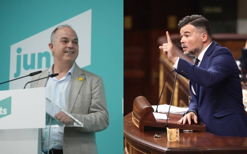 Guerra oberta Junts-Rufián: «Tothom sap que ets un invent de les clavegueres de l'Estat»